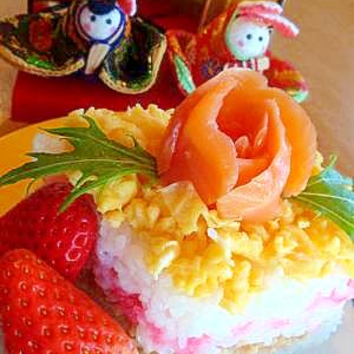 ひし形のひな祭り寿司ケーキ レシピ 作り方 By Orenge Sango 楽天レシピ ひし形のひな祭り寿司ケーキ レシピ 作り方 By Orenge Sango 楽天レシピ